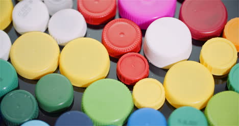 few plastic bottle caps plastic processing recycling industry 15