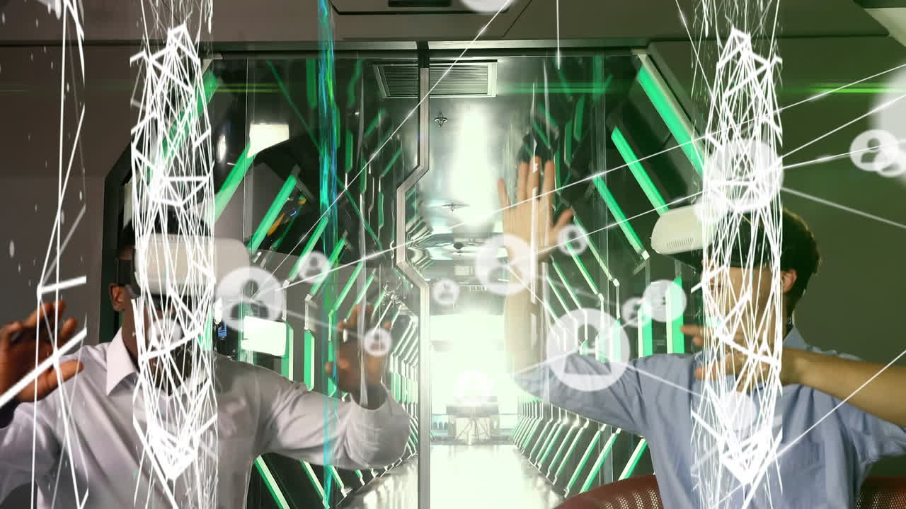 연구와 비즈니스를 위한 가상 현실 인터페이스입니다.