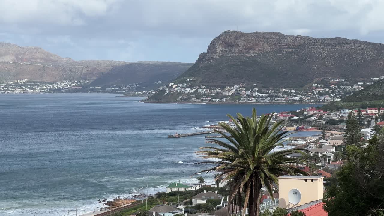Kalk Bay on a winters day in Cape Town, South Africa.