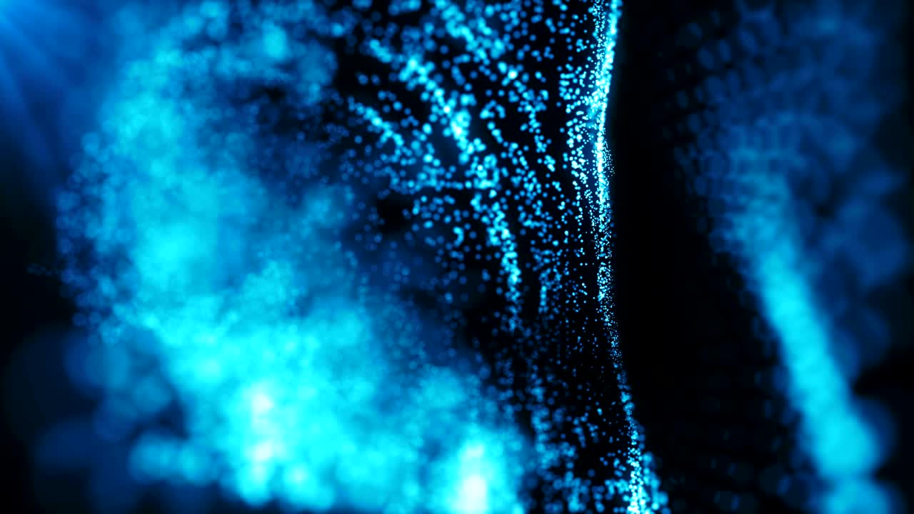 fondo abstracto de partículas