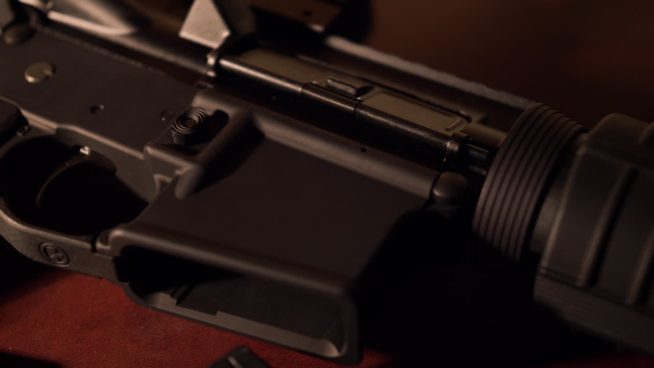 ar-15 крупным планом