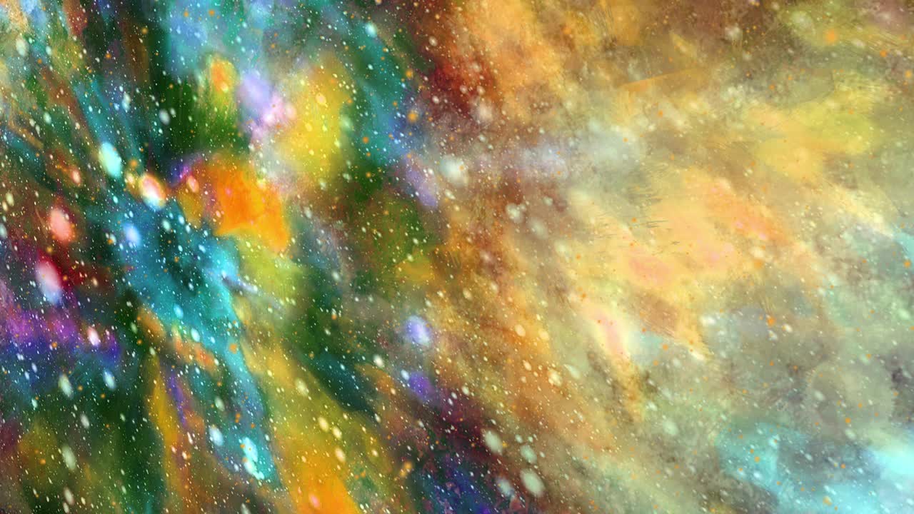 추상적인 다채로운 애니메이션 다채로운 액체 배경