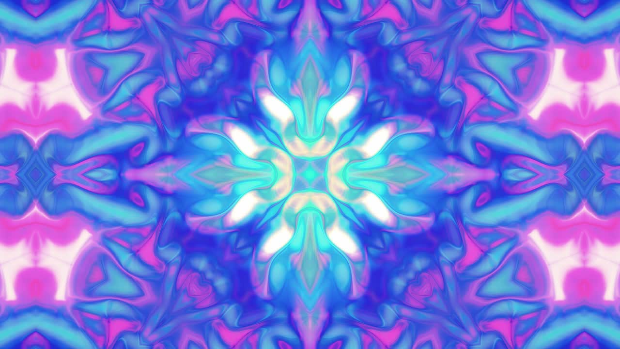 animación en bucle sin costuras abstracta de formas geométricas