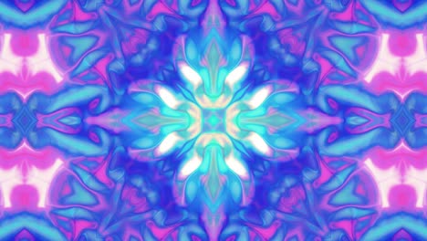 animación en bucle sin costuras abstracta de formas geométricas