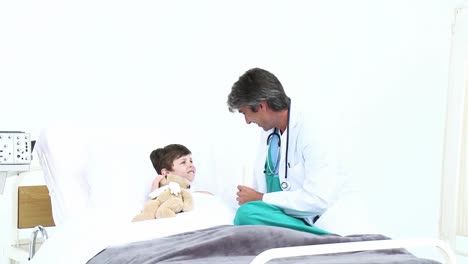 Cute-little-boy-attending-a-medical-checkup
