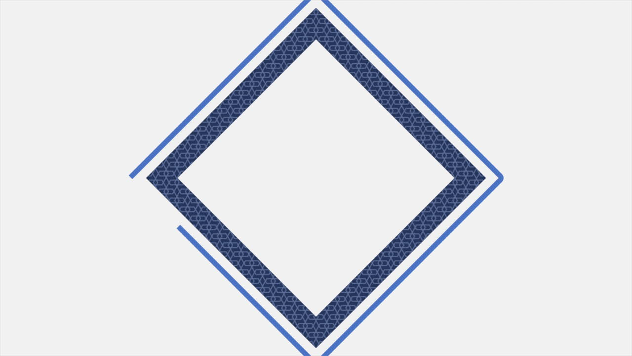 파란색 사각형 패턴