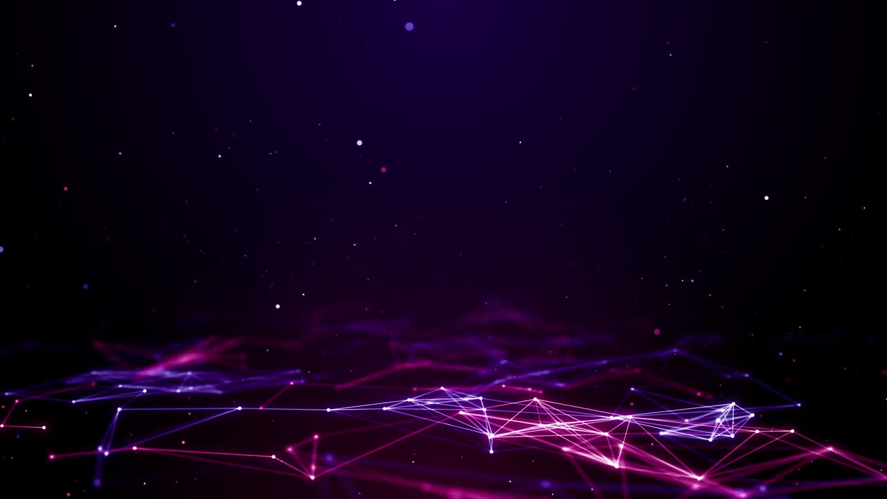 Plexus abstract network titles technology science background loop