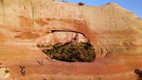 el arco de wilson, utah.