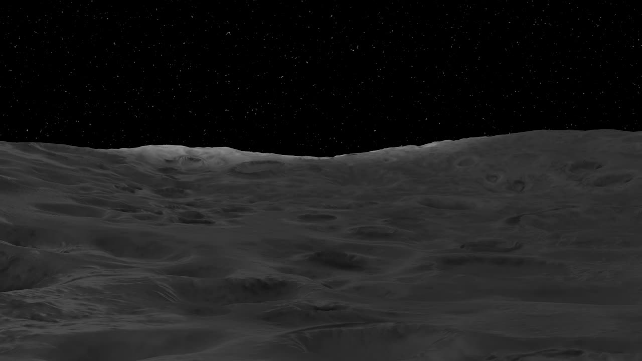 Dark Shadow casting moon surface during eclipse