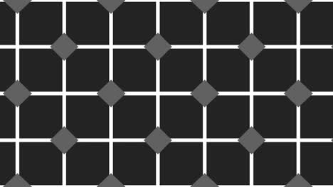 diseño de patrón sin costuras animado flotante