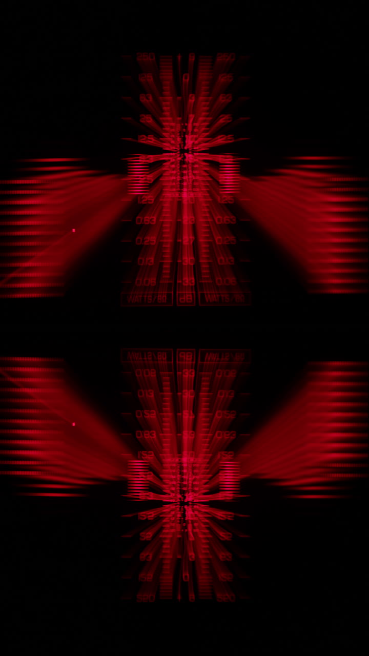 graphic equalisers in vertical format