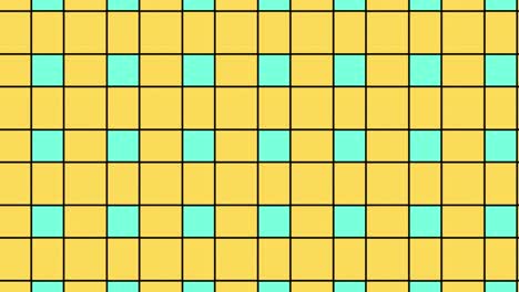 gran cantidad de cubos en colores amarillo y verde