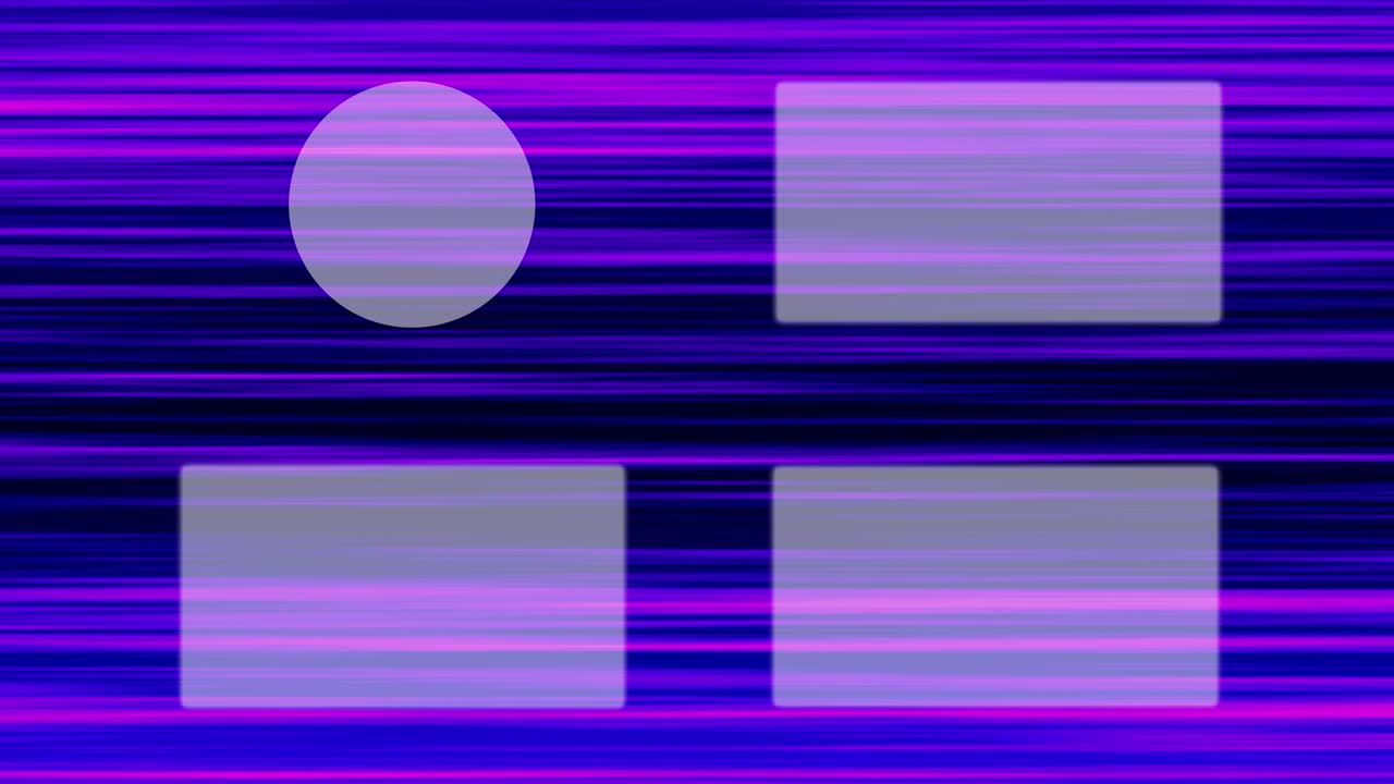 Line gradation end card ending screen motion graphics