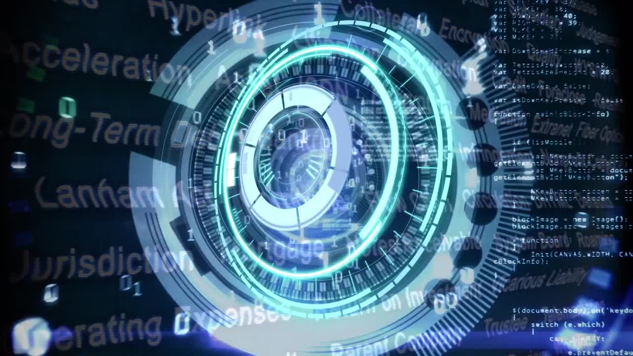 데이터 처리에 대한 범위 스캐닝의 애니메이션