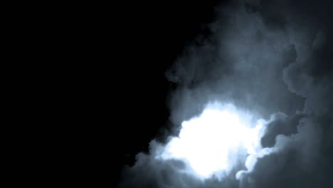 bucle de fondo de la tormenta de relámpagos