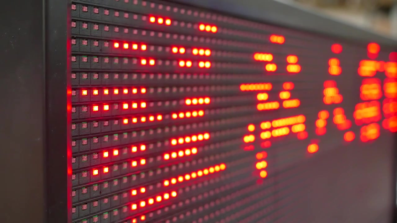LED-Lichtpaneele flackern während der Reparatur