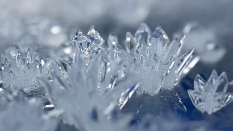 ice crystals closeup