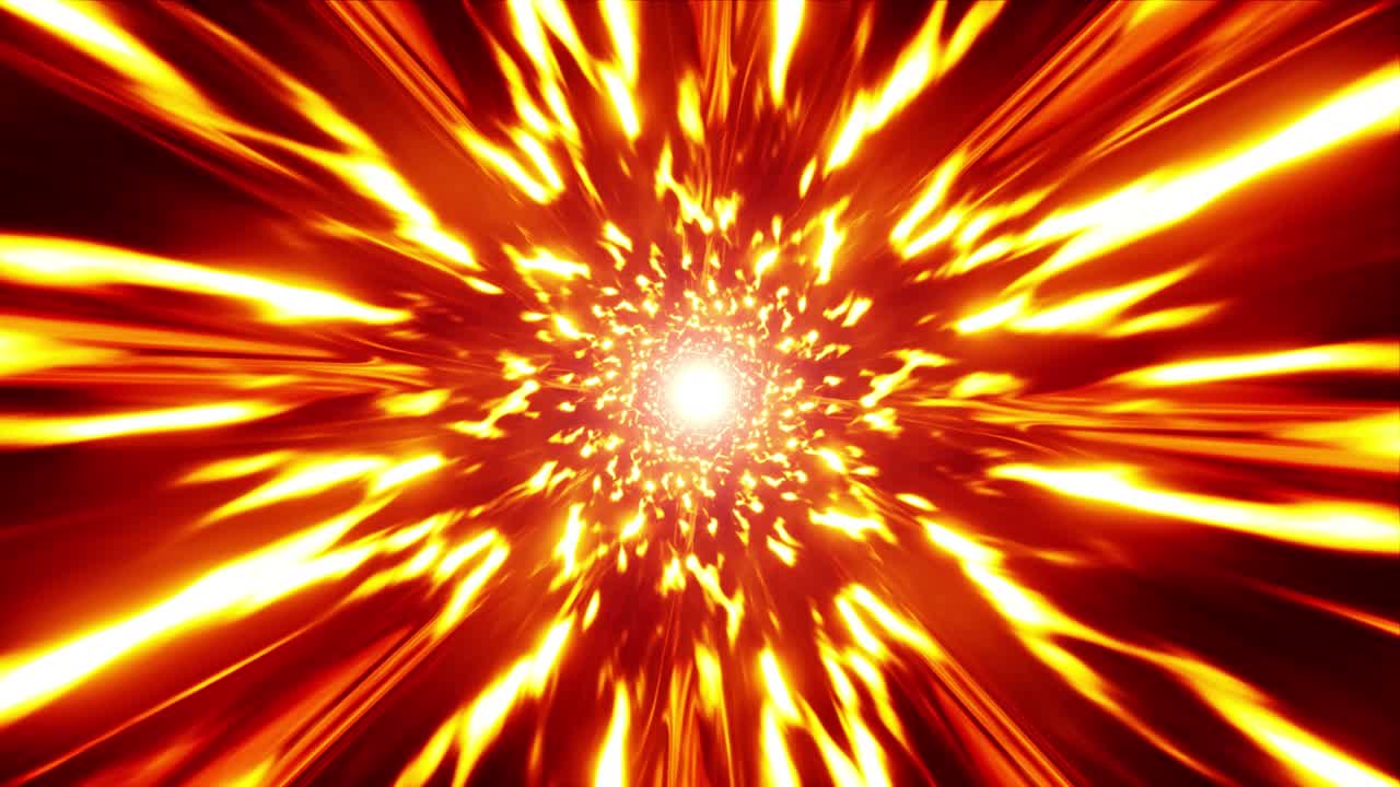 las rayas de llamas ardientes estallan