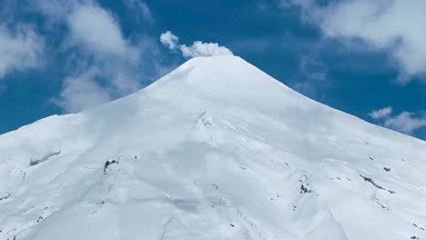 villarrica volcano at pucon in los lagos chile