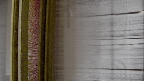 tejido tradicional indio de madera máquina de tejer