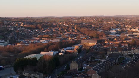 Aerial-video-footage-of-industrial-buildings-and-housing