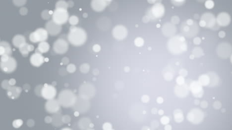 confeti redondo blanco de moda voladora en gradiente brillante moderno