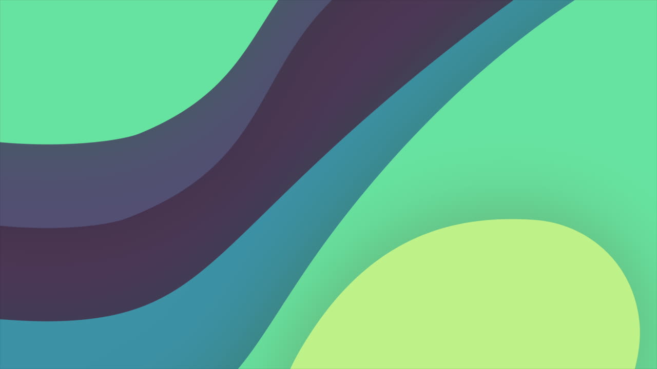 Dynamic Abstract Wavy Lines Background Animation