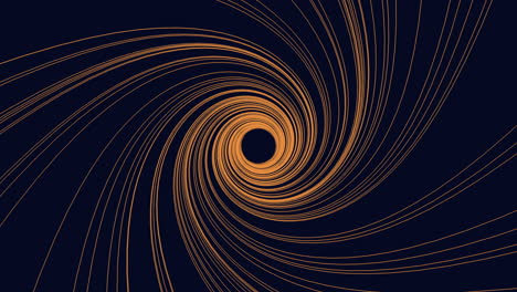 neon spiral lines pattern in black hole