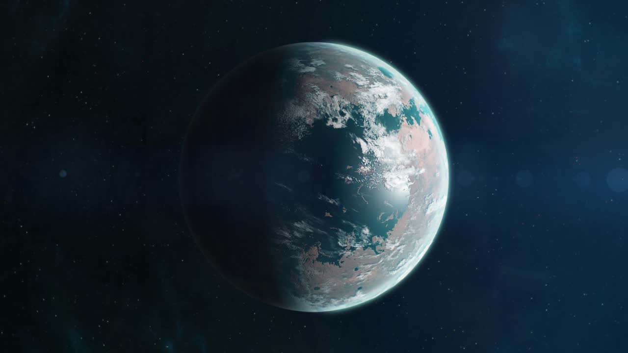 Exoplanet Establishing Shot - Alien World