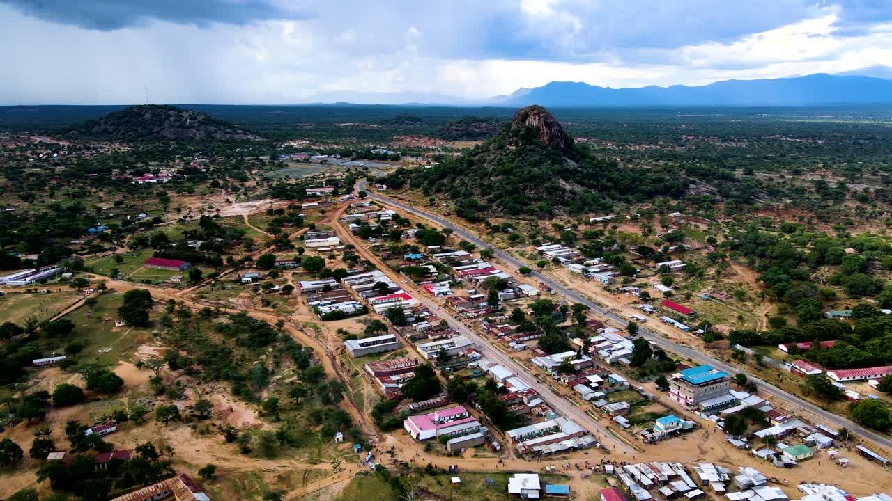 도시 풍경 - 드론보기