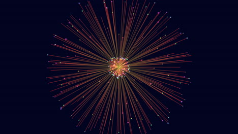 captivating star field with cosmic brilliance at its center