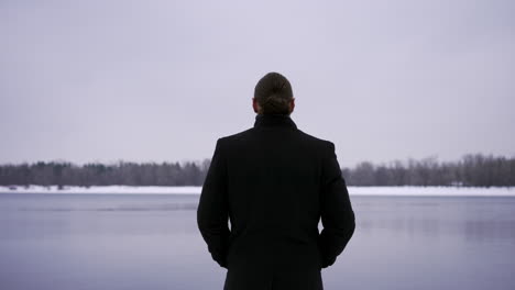 man standing outdoors