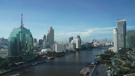 hermosa arquitectura de edificios alrededor de la ciudad de bangkok en tailandia
