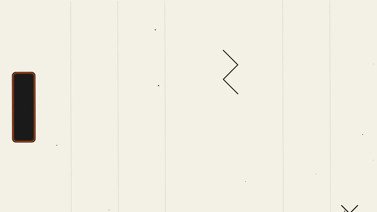 Abstract Minimalist Animation with Geometric Shapes and Lines