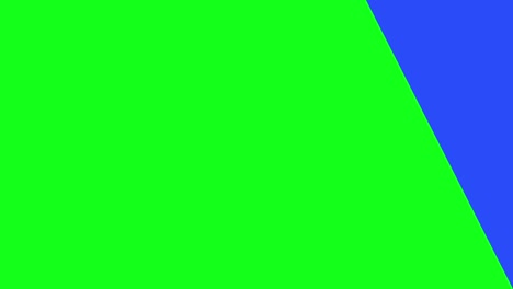 transición de pantalla verde para el fondo y el trabajo