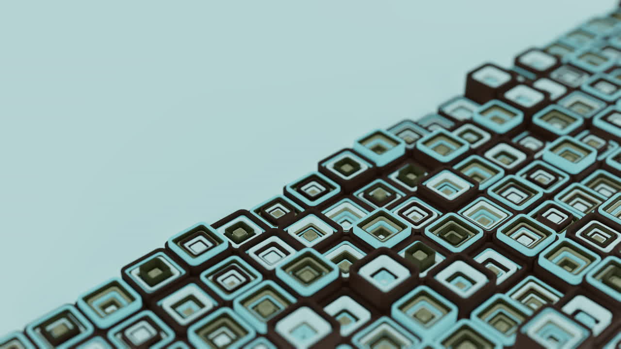 patrón geométrico abstracto de cuadrados apilados