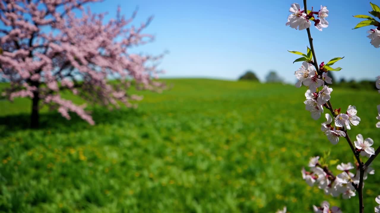 에서 꽃이 피는 봄 꽃