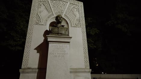 statue near fenway in boston