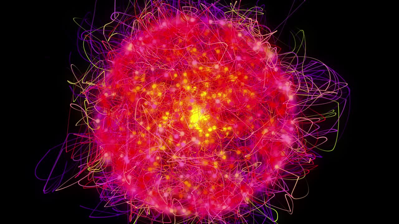 el bucle de vj abstracto