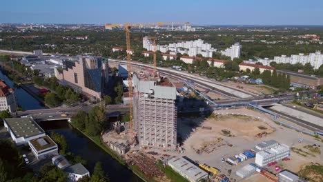construcción de rascacielos estrel berlin