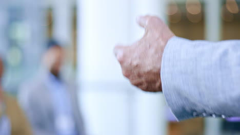 seminario, mano o presentación en un taller