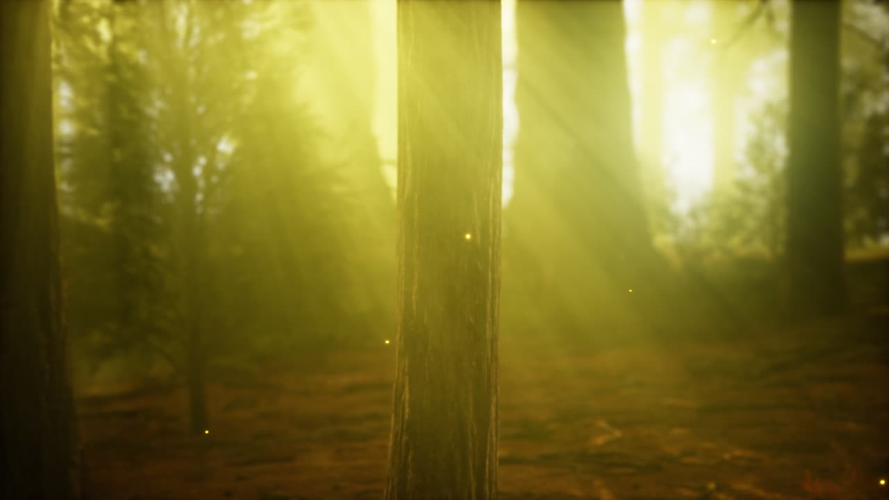 안개 가 있는 안개 숲 에 있는 반 ⁇ 불