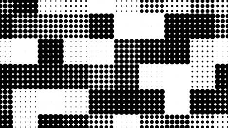 checkered grid repeating black and white square pattern