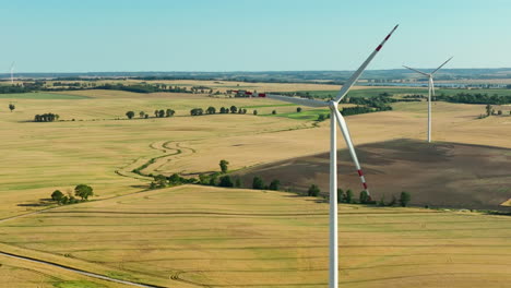 wind turbines in rural fields: renewable energy landscape