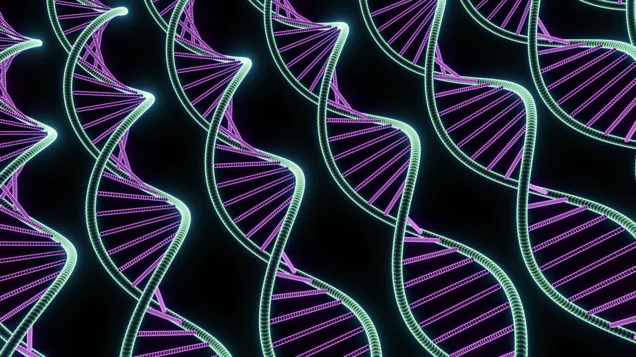 Abstract DNA Double Helix Background