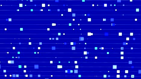 blue animated abstract background with squares