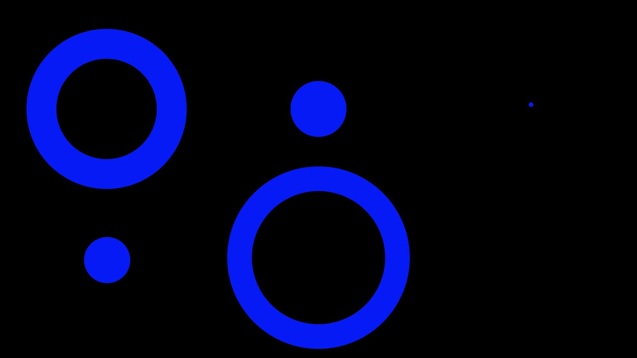 Shape animation circle spreading motion graphics