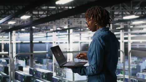 data center software developer panicking after receiving critical error