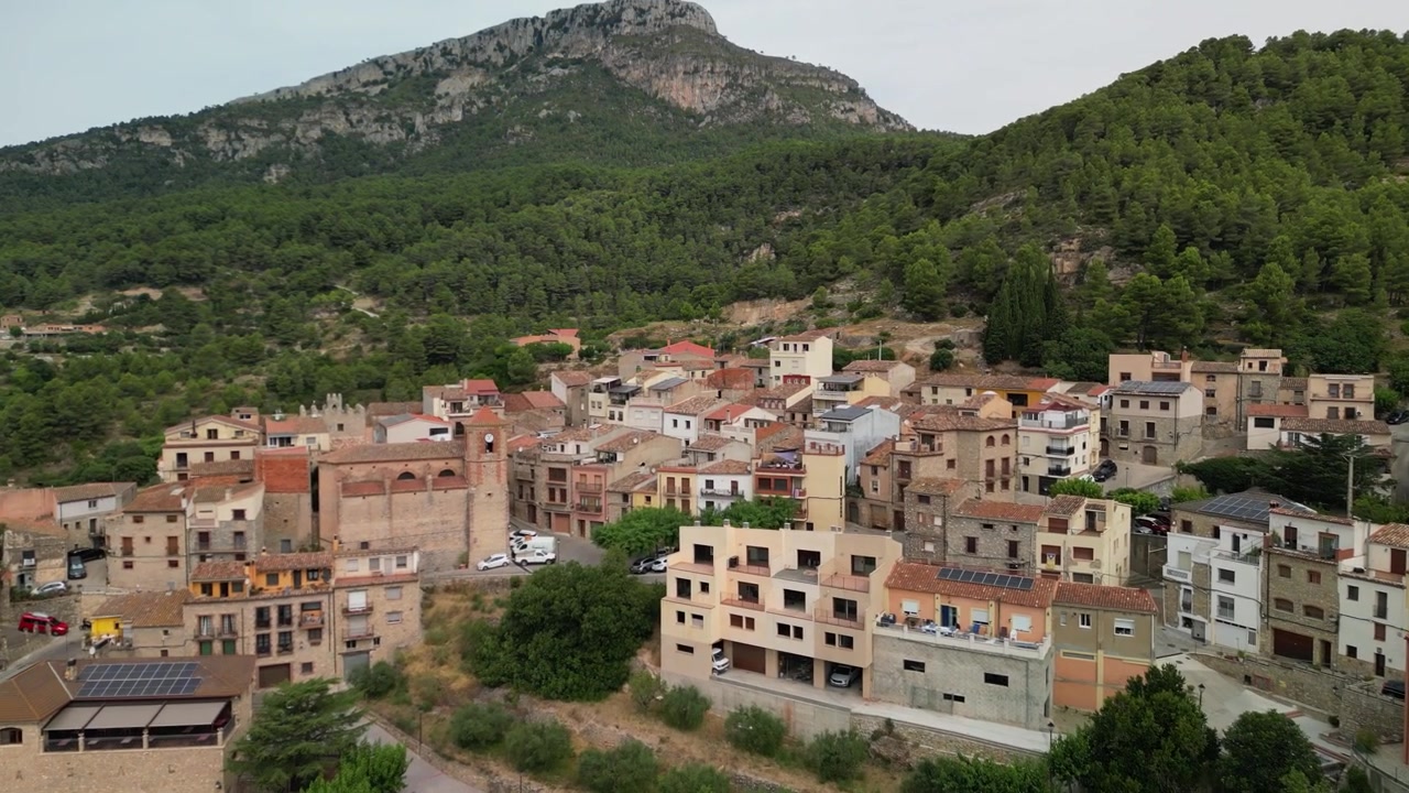 Il villaggio di Colldejou, Serra de Llaberia