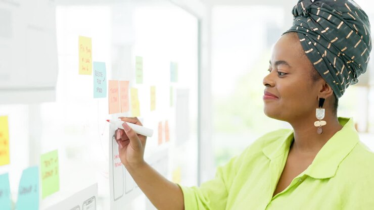 Planning, strategy and black woman writing